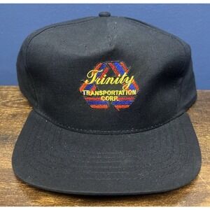 Trinity Transportation Corp Black Snapback Hat Wear Guard